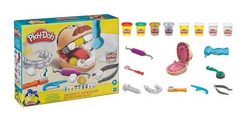 Imagem 2 de 2 de Massinha Play Doh Brincando De Dentista - Hasbro F1259