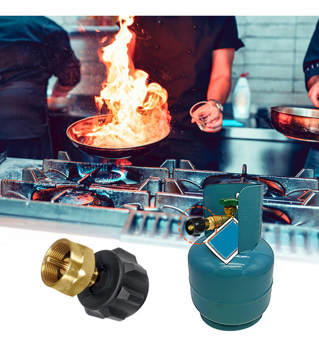 Adaptador N Qcc1 Para Tanque Regulador De Gas Propano, Se Ad
