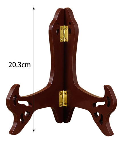 Soporte De Placa De Madera Para Exhibir De Arte Y 8 Pulgadas