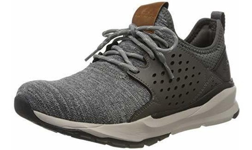 Skechers Hombre Relven-velton Sneaker, Gris, 12 Medium Us