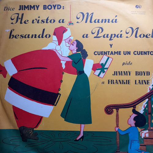 Disco De Pasta 78 Rpm - Jimmy Boyd A Frankie Laine