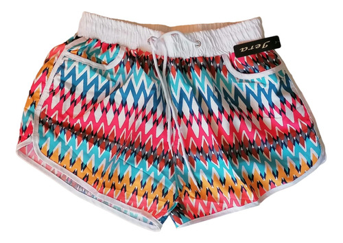 Shorts Playero Dama Estampado