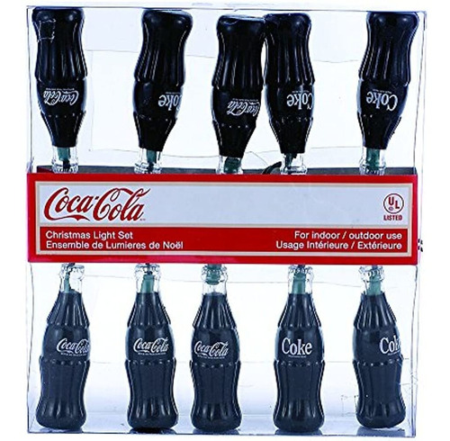 Kit De 10 Luces Con Diseño De Botellas De Cocacola De Kurt A