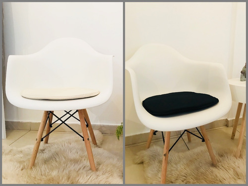Almohadón Sillon Eames Lienzo Pack 2unid 3cm