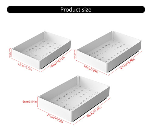 (m) Organizadores De Gavetas De Armário Handy Cabinet Slidin
