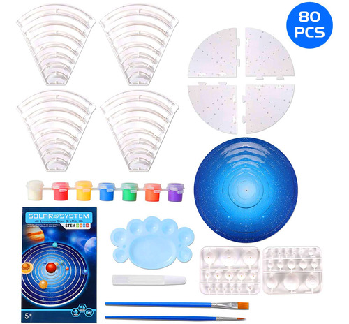 Kits De Ciencia Sistema Solar Para Construir Y Pintar