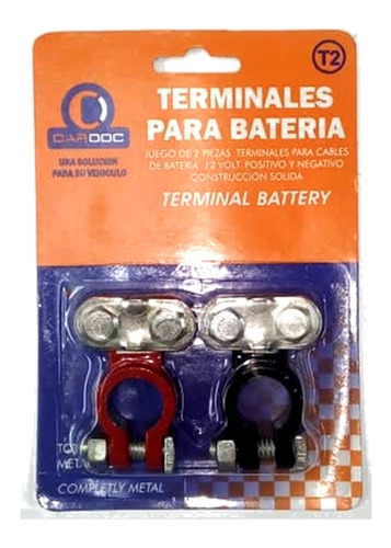 Terminales Bornes Para Bateria De Carros Universal T2