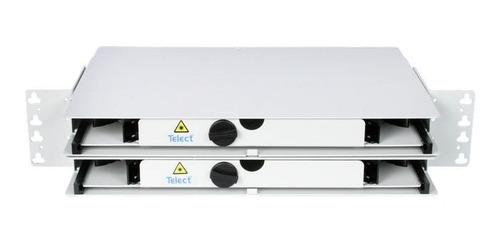 Distribuidor Fibra Óptica Lcx 24 Fibras 4ur Telect Lcxc241f