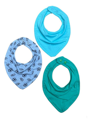 Babero Bandana Bebe Niño Unitalla