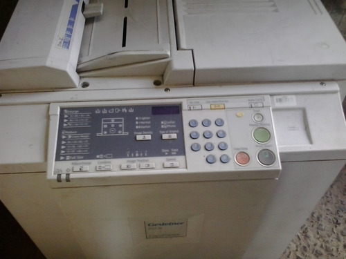 Duplicador Gestetner Cp6321l      Sem Tampas Laterais