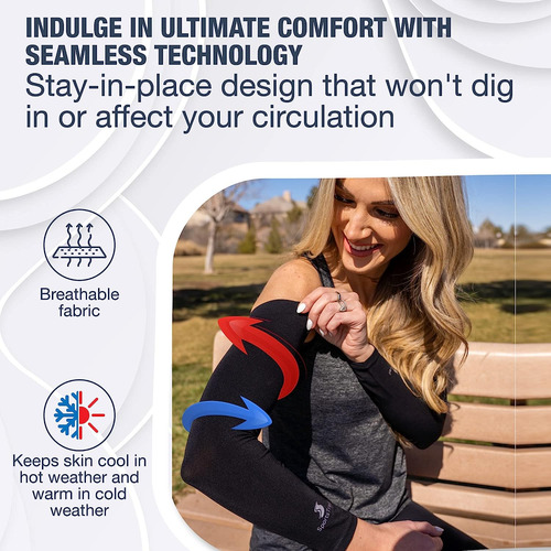 Sportstrail Cooling Arm Sleeves For Men & Women - Manguit...