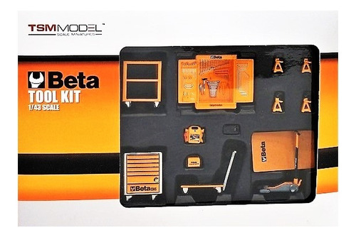 Auto Kit Herramientas Beta Tool Diorama Taller - F Tsm 1/43