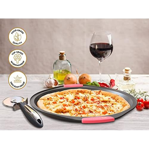 Bandeja Pizza Bella Cooks Horno (juego De 2 Bandejas Pi...