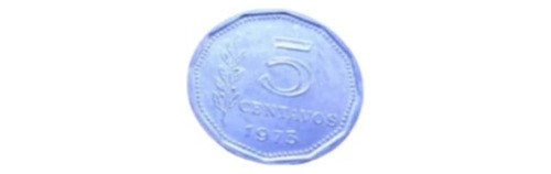 5 Centavos 1973 Argentina La Libertad Conservação Em Mbc (Usado)