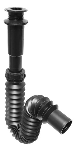 Céspol Flexible Tipo P Negro Extención 55cm Fleximatic 2235n