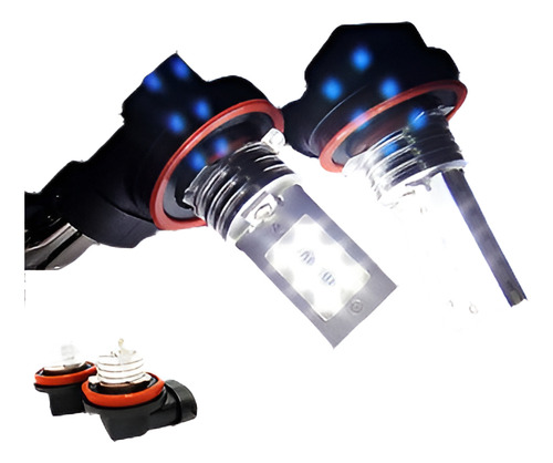 2 X H11 H8 Samsung 12 Smd Led Alta Potencia Para El Mercedes