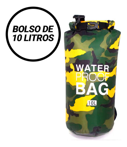 Bolso Impermeable 15 Litros Waterproof Dry Bag Camping