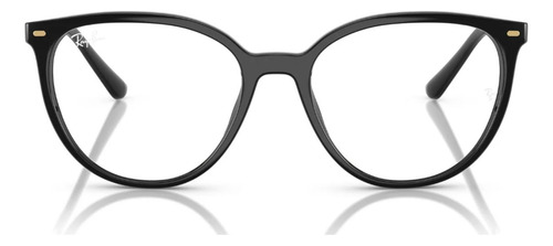 Armação Arredondada Feminina Original Ray Ban Rb 7246l 53mm