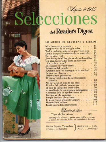 Selecciones Del Reader´s Digest Nº177 Agosto 1955