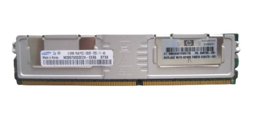 Memoria Ram Para Servidor Pc2-5300f-555-11 A0 1rx8 (Usado)