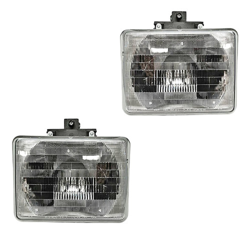 (2) Faros Delanteros C/ajuste Tyc Aerostar Ford 92-97