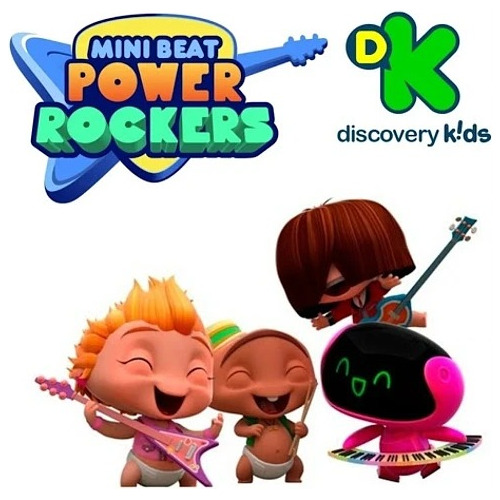 Mini Beat Power Rockers Myo Con Vehiculo Discovery Kids