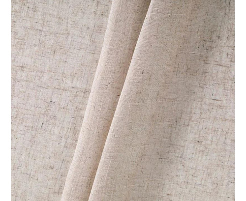 Cortina Inove Linen Prega Macho Trilho Suisso 5,64x2,80m Cru