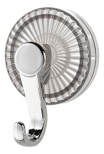 Ganchos De Pared Con Ventosa Extraíbles En Gris Y Plata