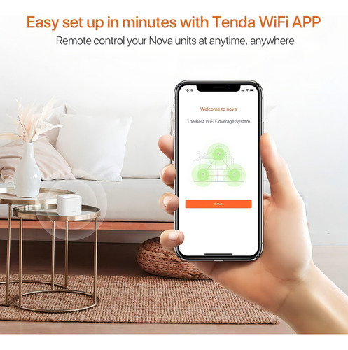 Sist Tenda Mesh Mw5c-2pack Wifi Ac 1200