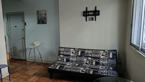 Departamento Un Ambiente Amoblado, Metro Bellas Artes