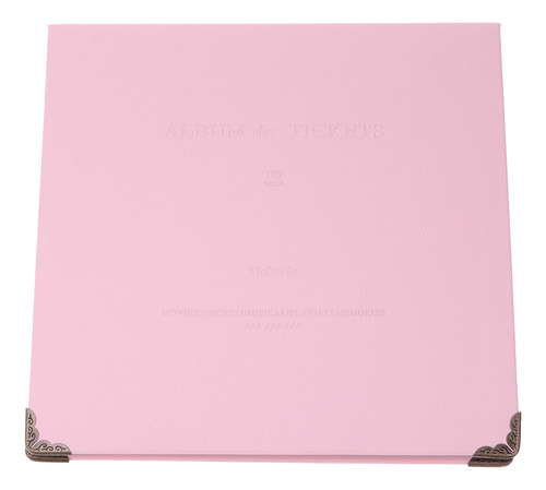 Libro Y Álbum De Memoria De La Colección Pink Ticket Bill