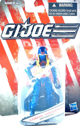 Cobra Trooper Infantry Gi Joe Comandos Em Ação Hasbro