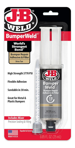 Bumperweld, 0.8 Fl Oz, Negro