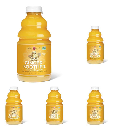 Gingerade De Cúrcuma, Calmante De Jengibre De The Ginger Peo