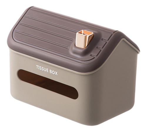 Cubierta De Caja De Pañuelos Duradera, Impermeable, Café