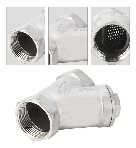 Para Filtro Tipo Y Rosca Dn32 11/4 Pulgadas Acero