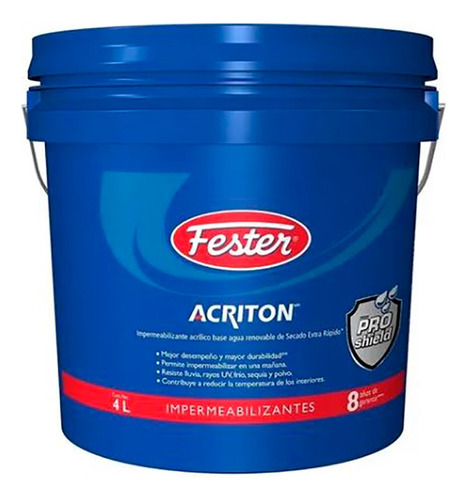 Fester Acriton Proshield 8 Años Galon 4/lts