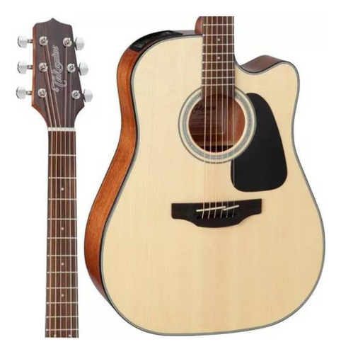 Guitarra Takamine Folk Gd30 Ce Natural Pre Solid Top TP-4td