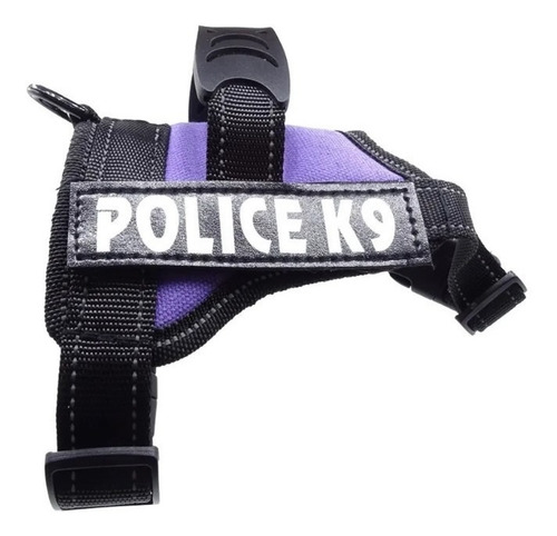 Imagen 2 de 9 de Arnes Pechera Profesional Para Perros Police K9 Talla Xs