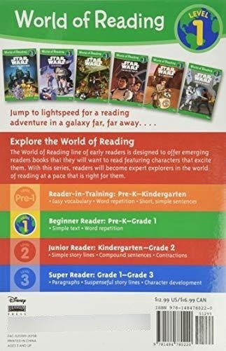 World Of Reading Star Wars Boxed Set Level 1 World., De Disney Book Gr. Editorial Disney Lucasfilm Press En Inglés
