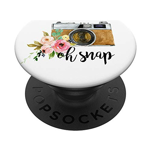 Popsockets Para Teléfonos Y Tabletas, Diseño Floral En Acuar