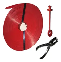 Comprar Cinta Rompevientos Malla Ciclonica 5m2 Pinza Y 100 Broches