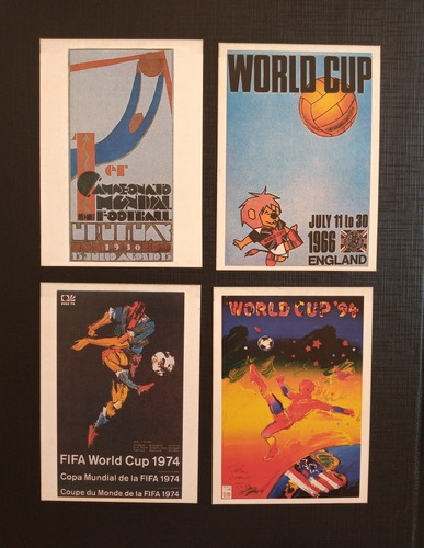 Cards Cartazes Oficiais Copa Do Mundo Revista Placar Cd07