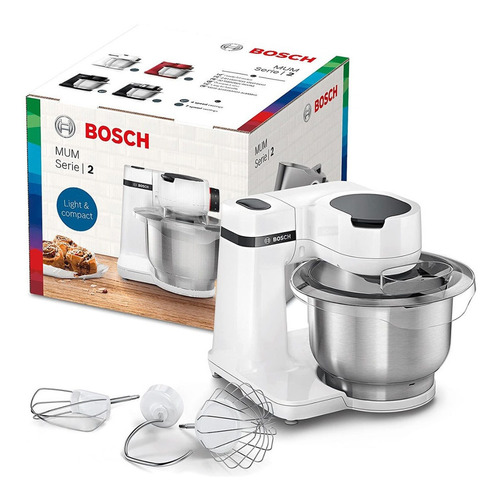 Batidora Robot Bosch De Cocina Bowl De Acero 3.8 L 700w Dimm