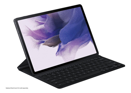 Funda Negra Soporte Teclado Para Galaxy Tab S7 Lite / S7 Fe