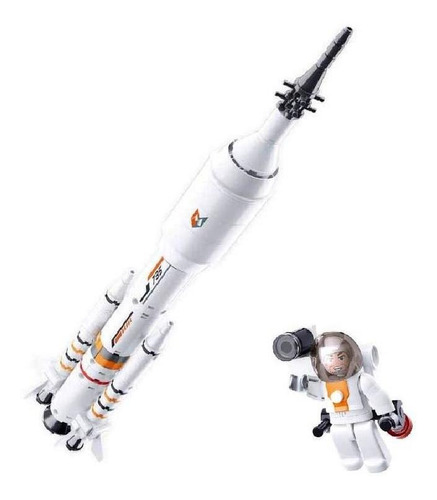 Micro Bloques Cohete Misión Espacial 167 Pcs