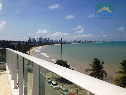Imagem 11 de 15 de Flat Beiramar Mobiliado À Venda - Praia De Cabo Branco - João Pessoa - Pb - Fl0058