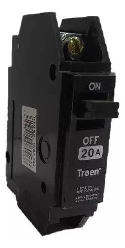 Breaker 1x20 Thqc Troen Empotar 