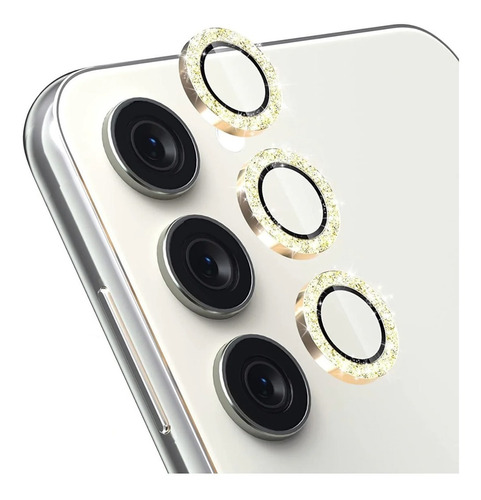 Protector Camara Glitter Compatible Samsung S23 / S23 Plus
