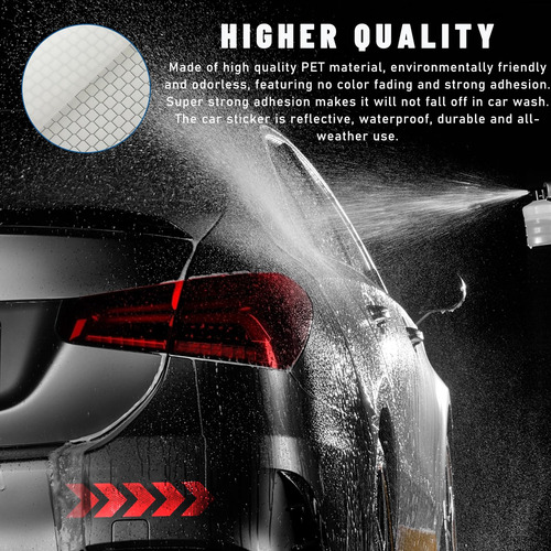 Calcomanías Reflectantes Flecha Automóvil Impermeable Mmg